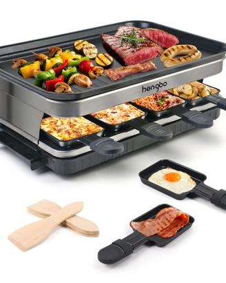 Raclette, piastra elettrica Nuova