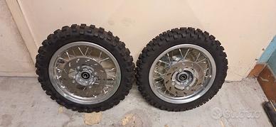 Coppia Cerchi 10" per minicross ktm baja lem beta