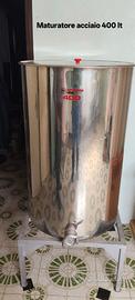 Maturatore in acciaio kg.400 INOX 18/10 per miele