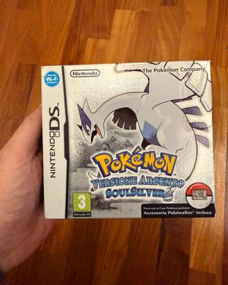 Pokemon argento soul silver + pokewalker