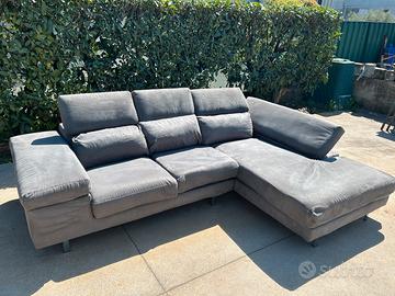 Divano 3 posti con penisola poltronesofà