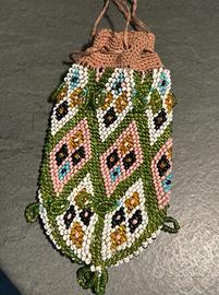 Borsetta vintage perline