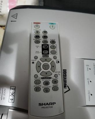 Projector (proiettore) sharp notevision xr-30s