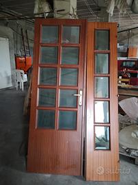 Set porte in legno massello. 