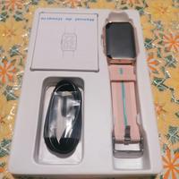 Smartwatch Uomo donna Pink