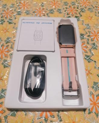 Smartwatch Uomo donna Pink