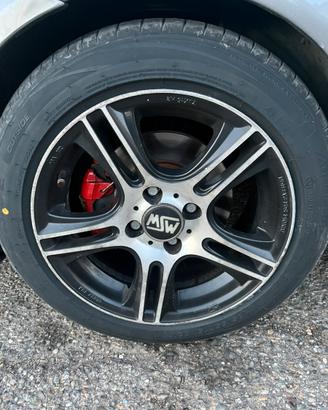 Cerchi in lega msw oz racing da 15 pollici