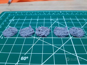 5x topper carnage for 25mm bases 