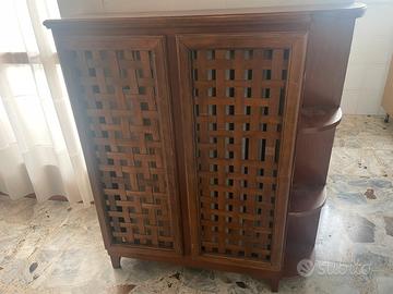 Copri termosifone in legno