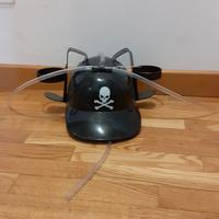 Cappello porta bibite per eventi sportivi