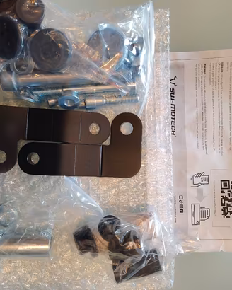 barre di protezione SW-MOTECH NERE x BMW F900XR 