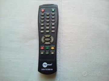 Telecomando Tv digitale terrestre Mp Man e altri