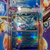 Carta Pokémon vaporeon reverse graad 8,5