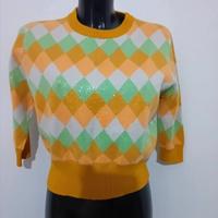 maglione paillettes nuovo tg unica Xinxin 