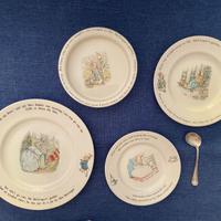 Piatti bimbo porcellana elegante  € 40