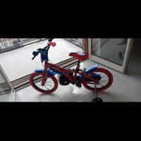 bicicletta spiderman 