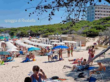 App fronte spiaggia a rivabella di gallip 4posti