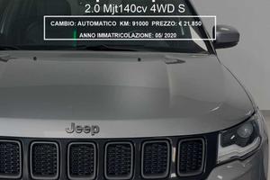 JEEP Compass 2.0 Multijet II aut. 4WD S