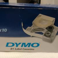 Nastro per etichettatrice Dymo nero su bianco