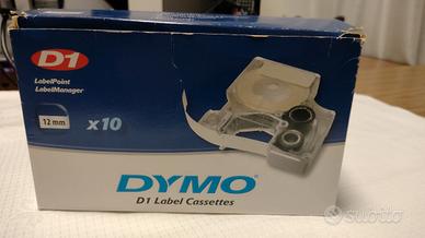 Nastro per etichettatrice Dymo nero su bianco