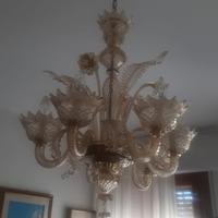 Lampadario classico In vetro di Muramo “Moretti”