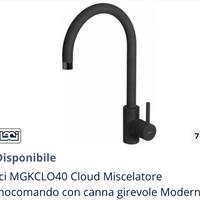 Miscelatore rubinetto cucina