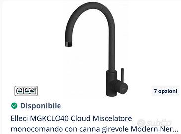 Miscelatore rubinetto cucina