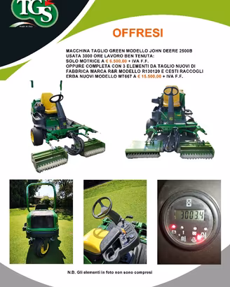 Tagliaerba professionale John Deere 2500 B