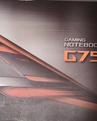 scatola asus rog g752