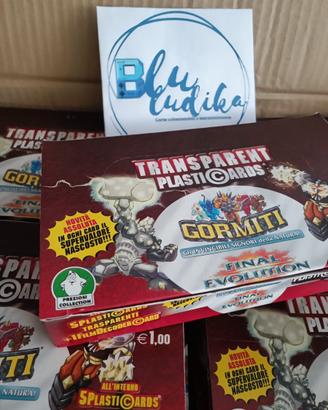 1 Box Gormiti Final Evolution Transparent