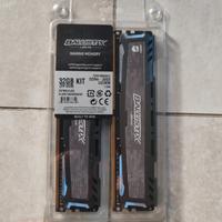 RAM Crucial ballistix Cl15 32Gb (2 x 16Gb) CL15