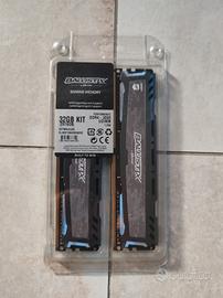 RAM Crucial ballistix Cl15 32Gb (2 x 16Gb) CL15