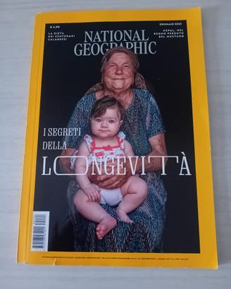 Rivista National Geographic Gennaio 2023 Nuova