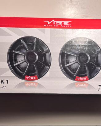 2 Tweeter VIBE Slick-v7 + 4 Altoparlanti Phonocar