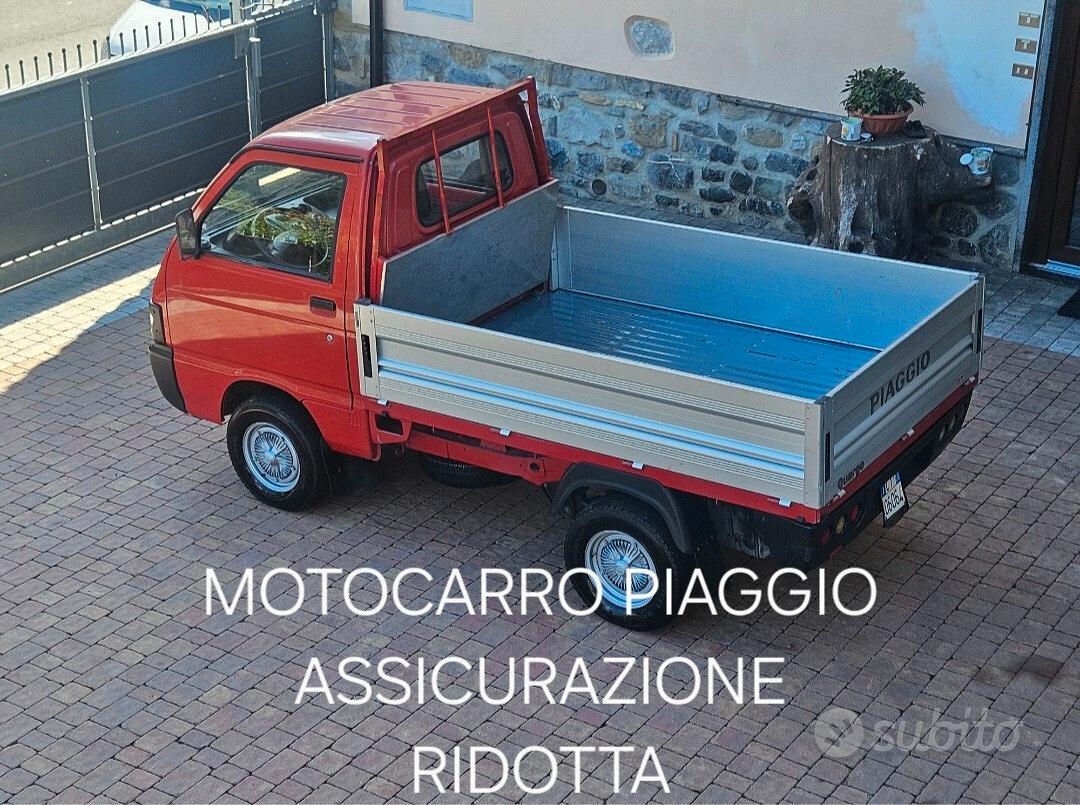 Apecar Ape Furgonata Tre Ruote Ape 50 Con Cassone Tre Ruote Moto