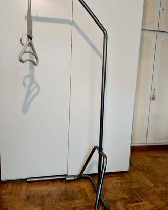 Alzamalato a piantana da terra acciaio verniciato