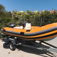 Gommone con motore Yamaha 25 cv