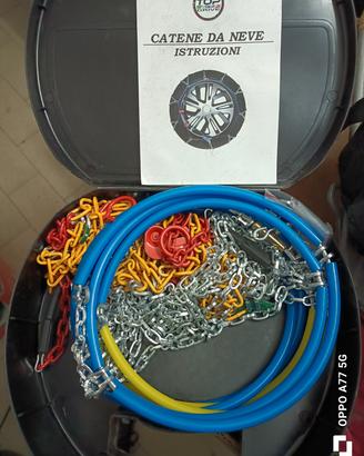catene da neve nuove
