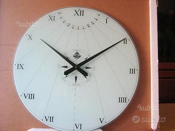 Orologio da parete in vetro