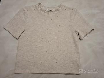 Maglione Zara con perle - Taglia Small IT 40