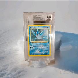 BGS Beckett 8.5 Articuno Holo Fossil 1st Prima Edi