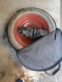  Ruotino scorta con borsa e attrezzatura 