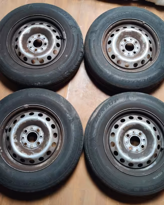 Cerchi in ferro da 13 pollici per Fiat Panda