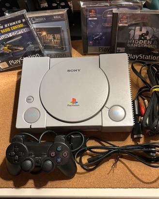 PlayStation 1 Ps1 Con Giochi Testata e Funzionante