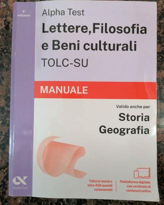 Tolc Su Lettere Filosofia e Beni culturali