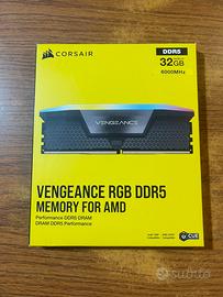 Ram Corsair Vengeance RGB DDR5 32 gb 6000 mhz cl30