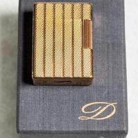 Accendino S.T. Dupont placcato con documenti