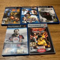 Lotto di videogiochi per ps2