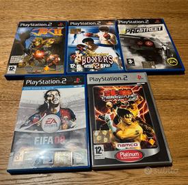 Lotto di videogiochi per ps2