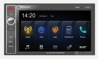 Autoradio Phonocar VM069 6.2" TFT/LCD 2 DIN Nav..